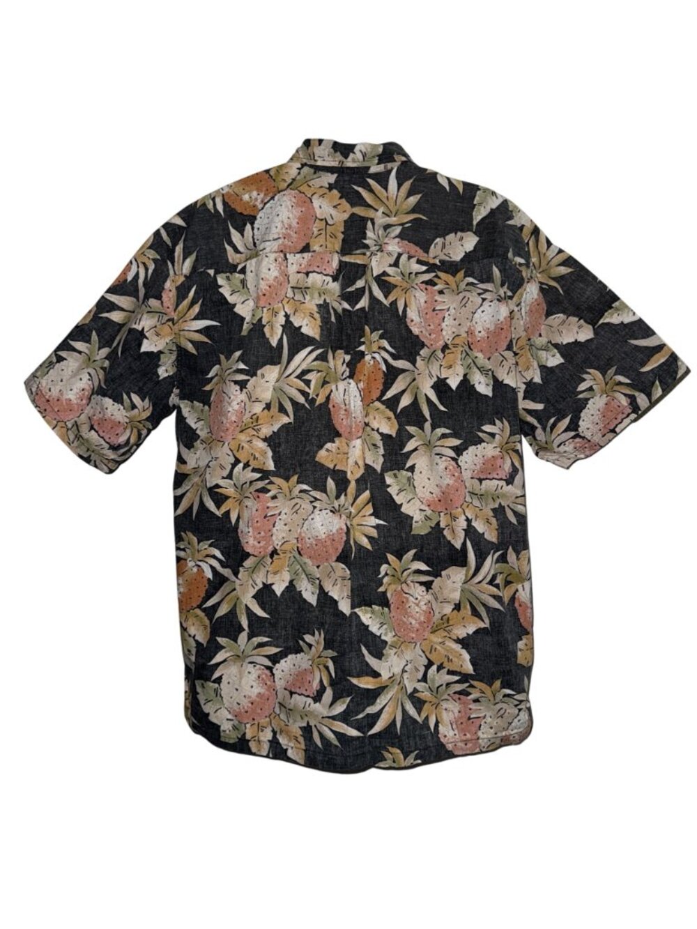 VTG Cooke Street Button Shirt Mens 2XL Pineapple Colorful Hawaiian Vacation - Picture 4 of 7